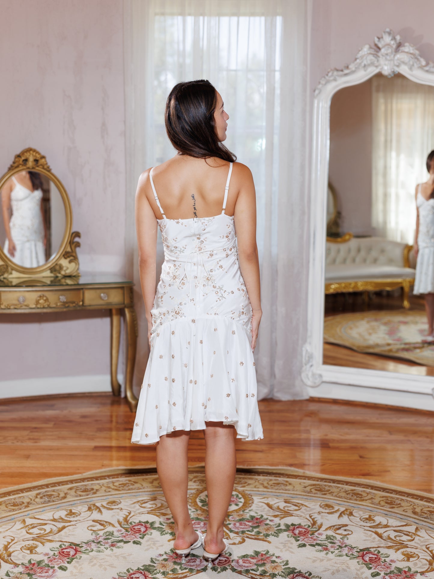 Alia Silk Dress