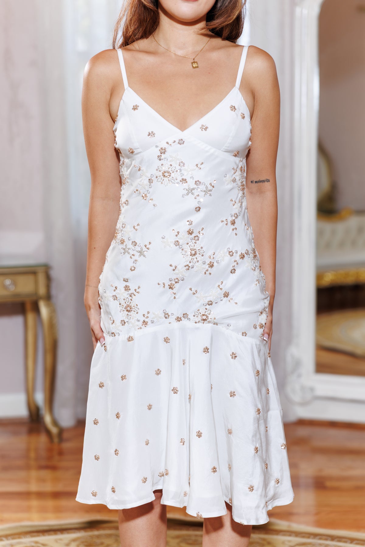 Alia Silk Dress