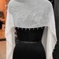 White Silk Chunni