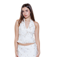 Alia Silk Halter Top