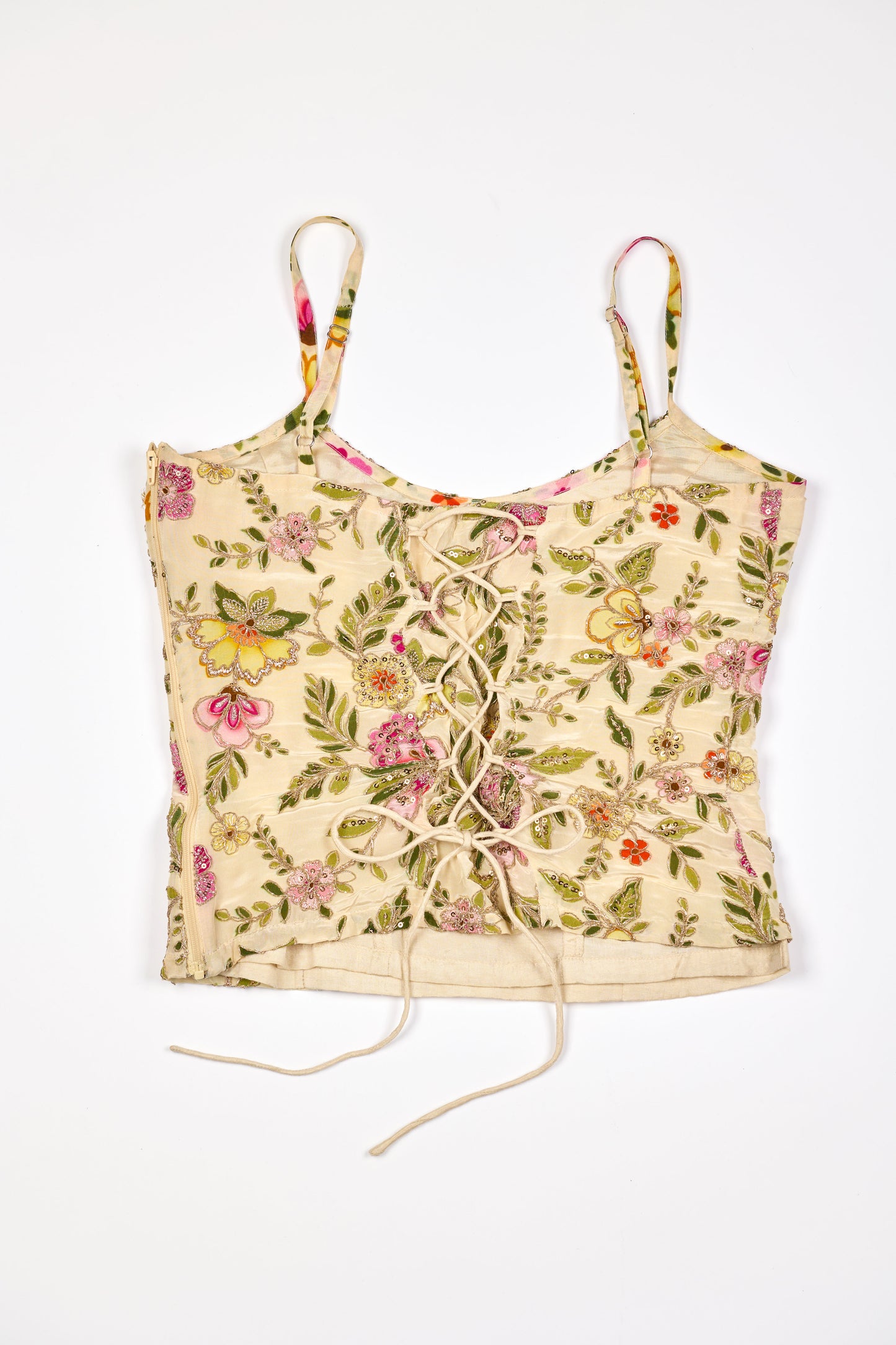Corset Back Tank