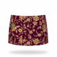 Plum Shreya Flora skirt, mini skirt with shorts built in and heavy beaded embroidery