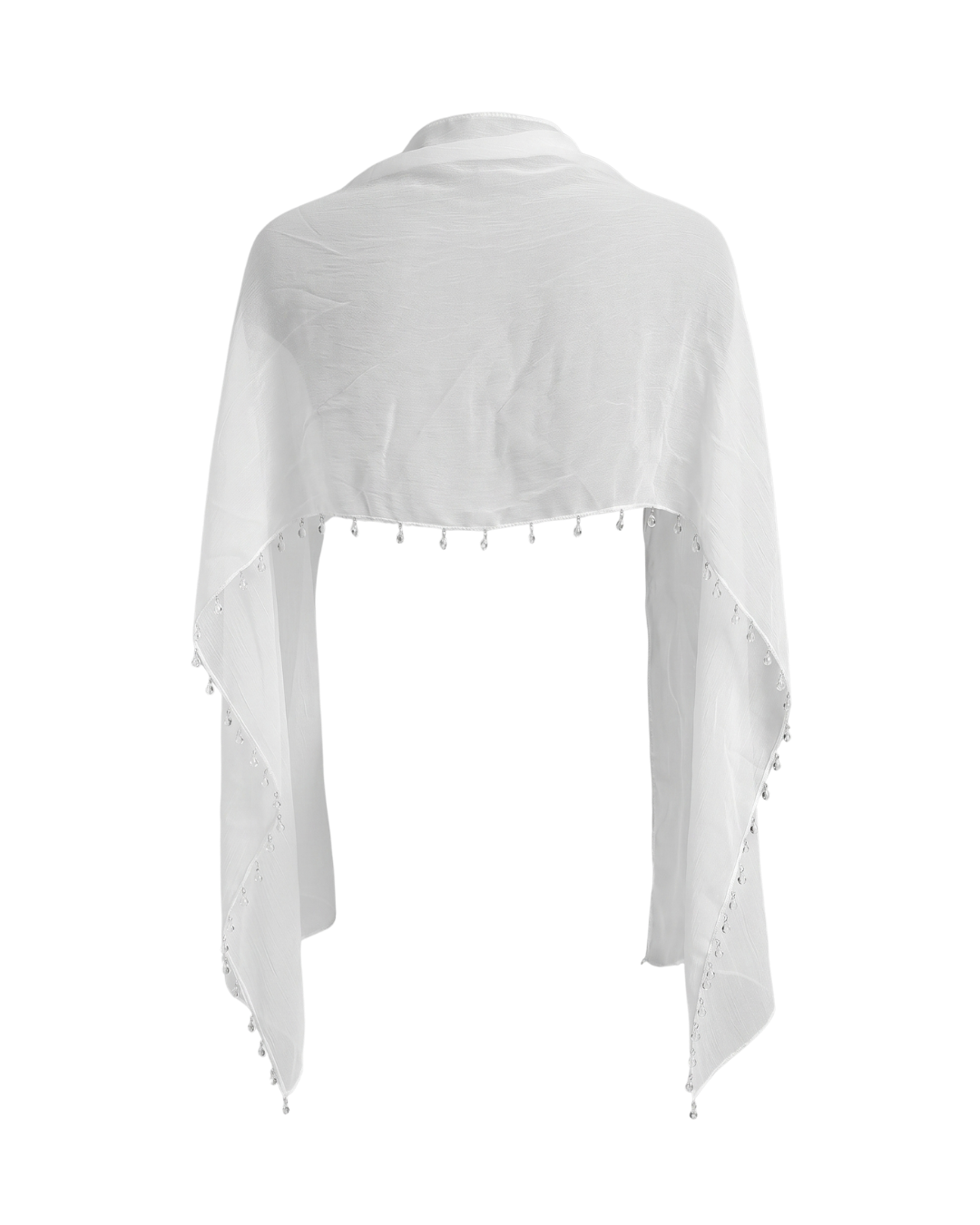 White Silk Chunni