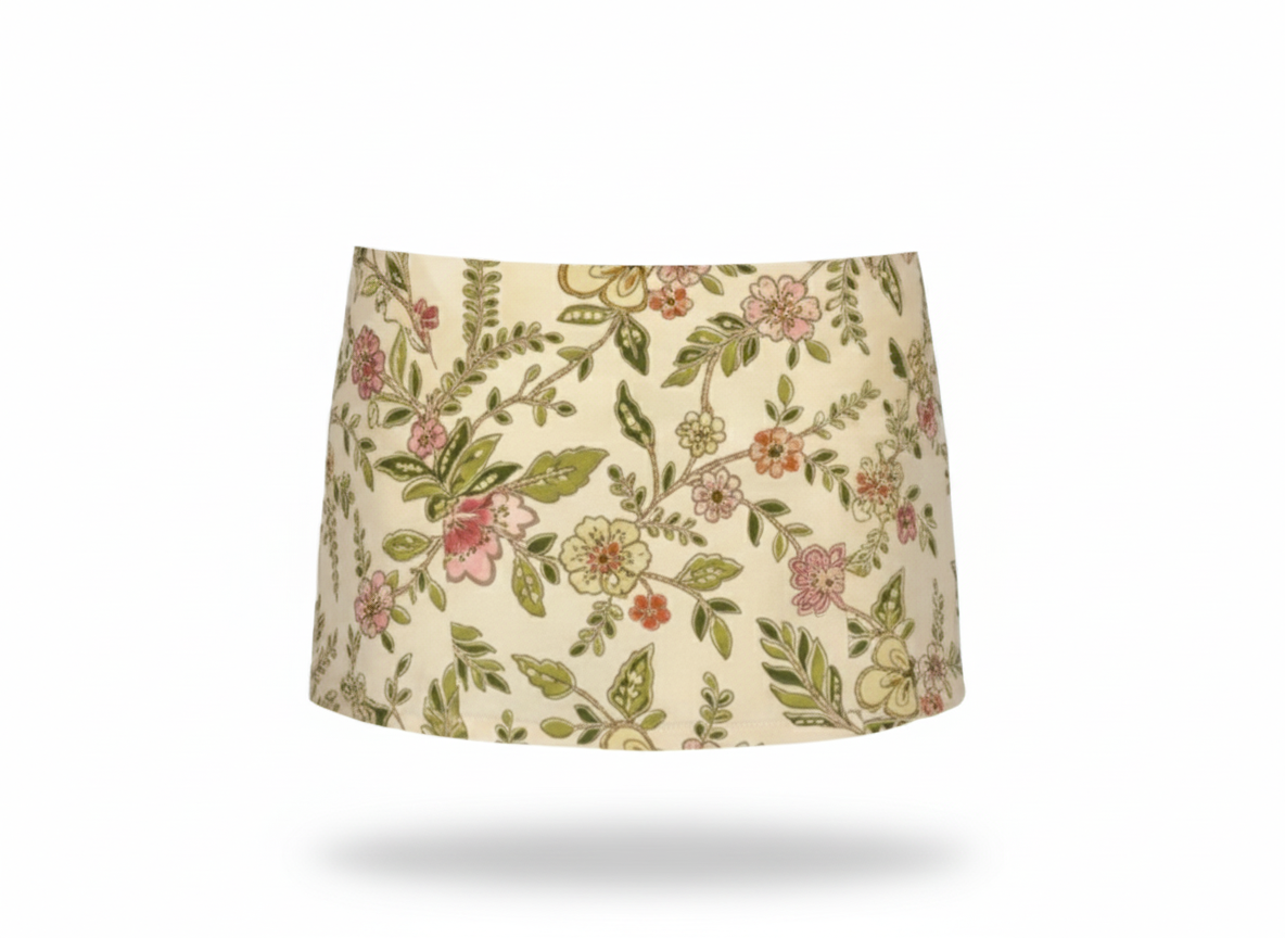 Shreya Flora Beaded Skirt